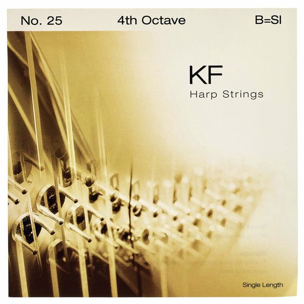 Bow Brand KF 4th B Harp String No.25
