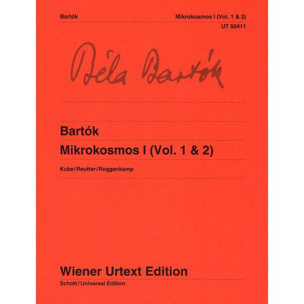Wiener Urtext Edition Bartok Mikrokosmos 1