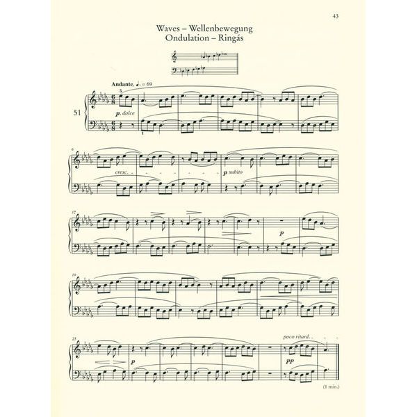 Wiener Urtext Edition Bartok Mikrokosmos 1