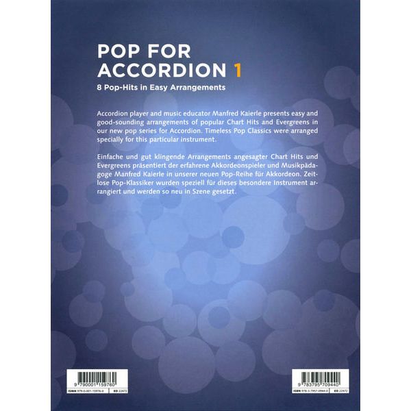 Schott Pop For Accordion 1