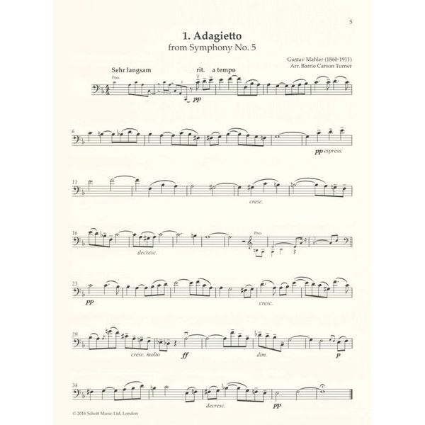 Schott The Cello Playlist