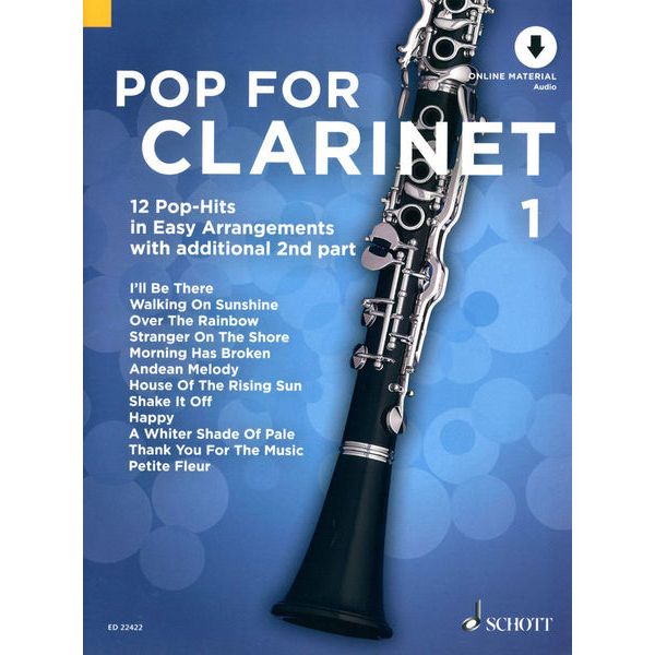 Schott Pop For Clarinet 1