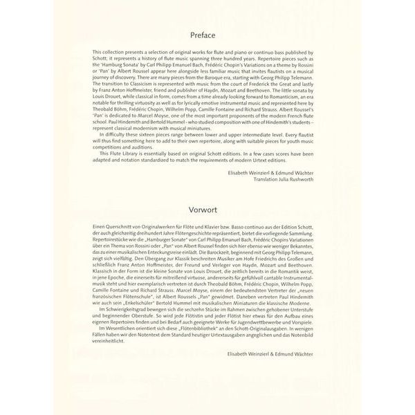 Schott Flute Library