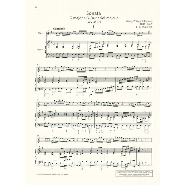 Schott Flute Library