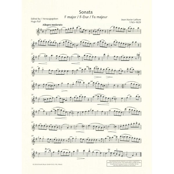 Schott Clarinet Library
