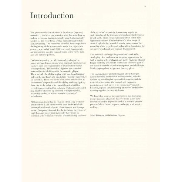 Schott Baroque Recorder Anthology 2