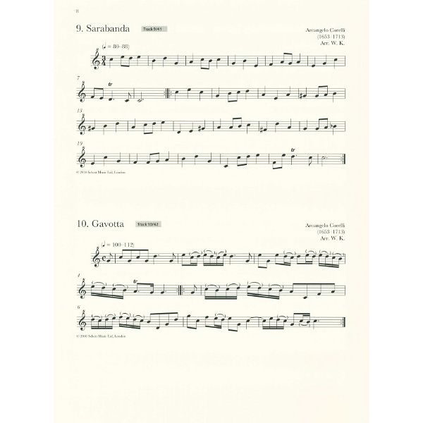 Schott Baroque Recorder Anthology 2