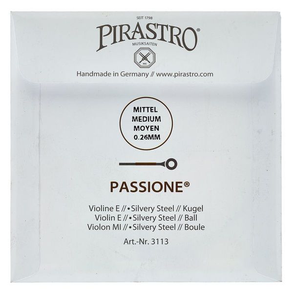 Pirastro Passione Violin E 4/4 0,26