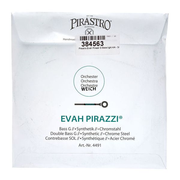 Pirastro Evah Pirazzi G Bass light