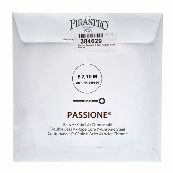 Pirastro Passione E Bass medium 2,10m