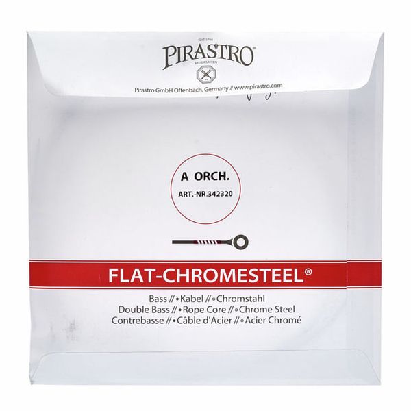 Pirastro Flat-Chromesteel A Bass medium