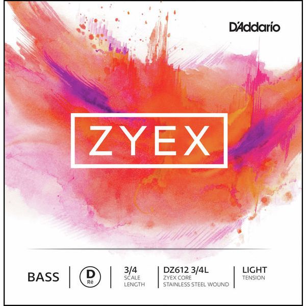 Daddario DZ612-3/4L Zyex Bass D light