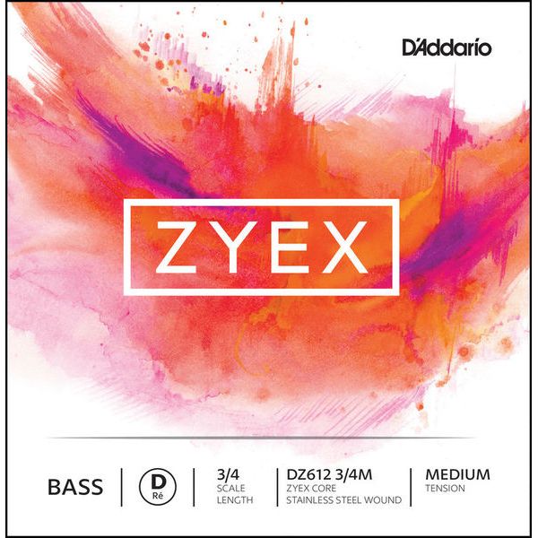 Daddario DZ612-3/4M Zyex Bass D med.