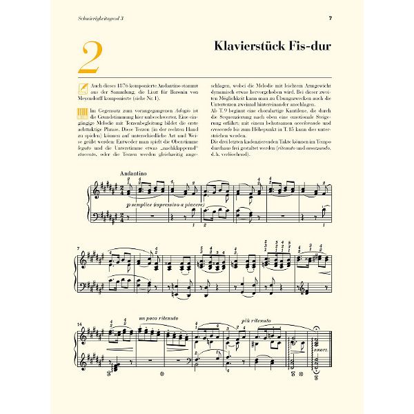 Henle Verlag Am Klavier Liszt