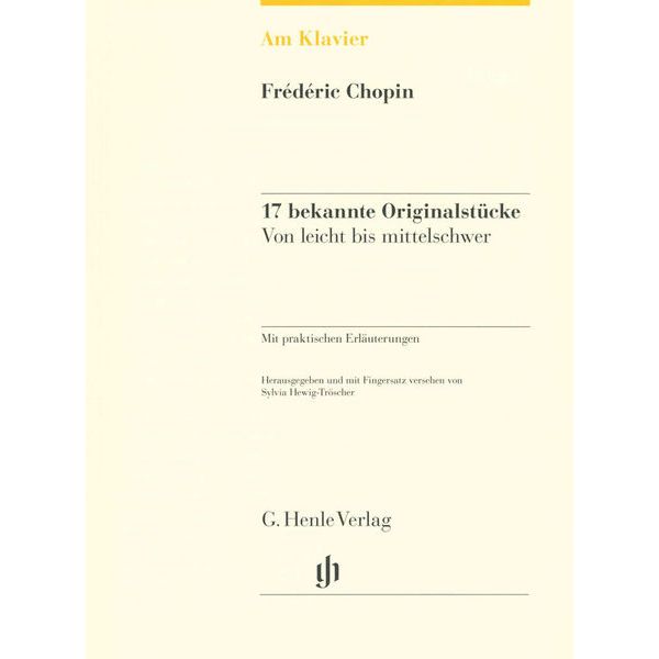 Henle Verlag Am Klavier Chopin