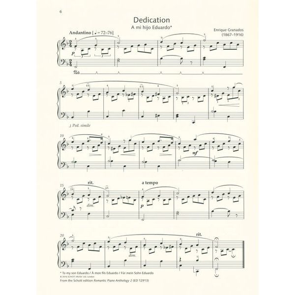 Schott Relax Romantic Piano