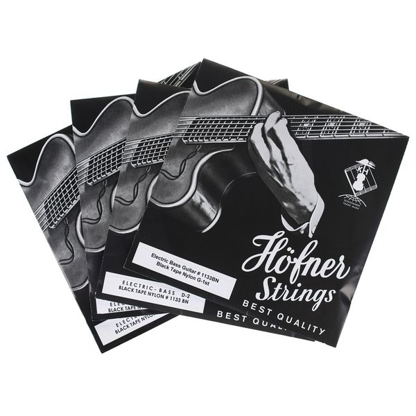 Höfner H1133BN Black Nylon Beatle Set