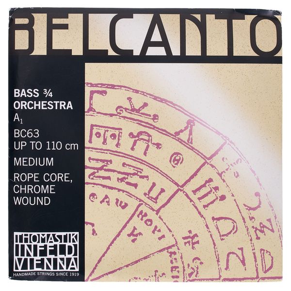 Thomastik BC63 Belcanto A Bass 3/4