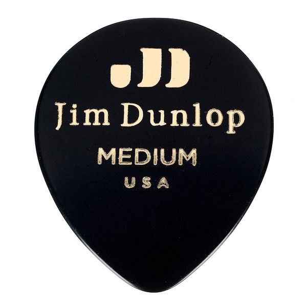 Dunlop Celluloid Teardrop Med. BK