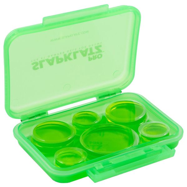 SlapKlatz Gel Pads 12-piece Box green