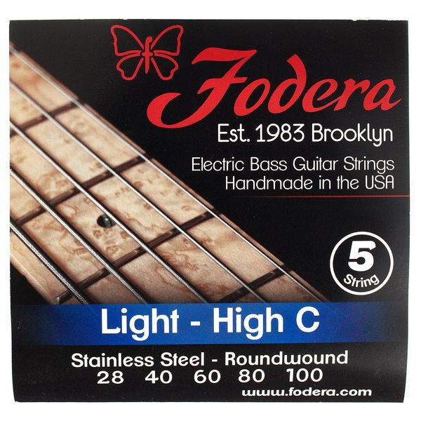 Fodera 5-String High C Set Light SS