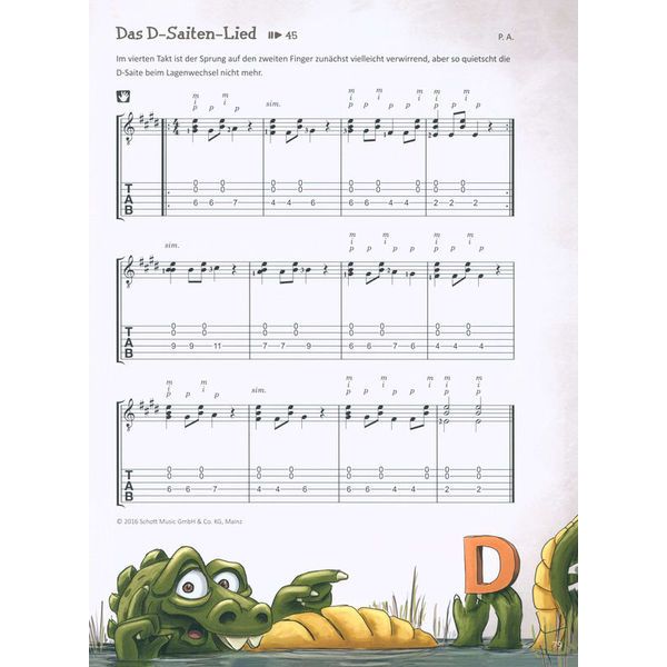 Schott Gitarre Lernen Zacky & Bob 1