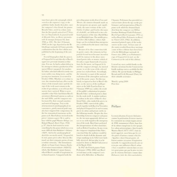 Henle Verlag Ravel Gaspard De La Nuit