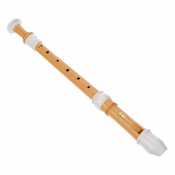 thumbnail image 2 of Yamaha YRA-402B Alto Recorder - Ecodear Plant-Based Plastic, Key Of F, Brown & White 2 of 6