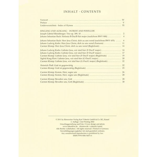 Bärenreiter Organ Plus Gottesdienst