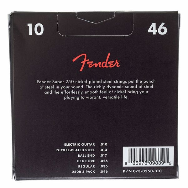 Fender 250R-3-Packs