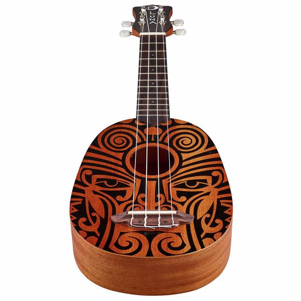 Luna Guitars Uke Tribal Pineapple