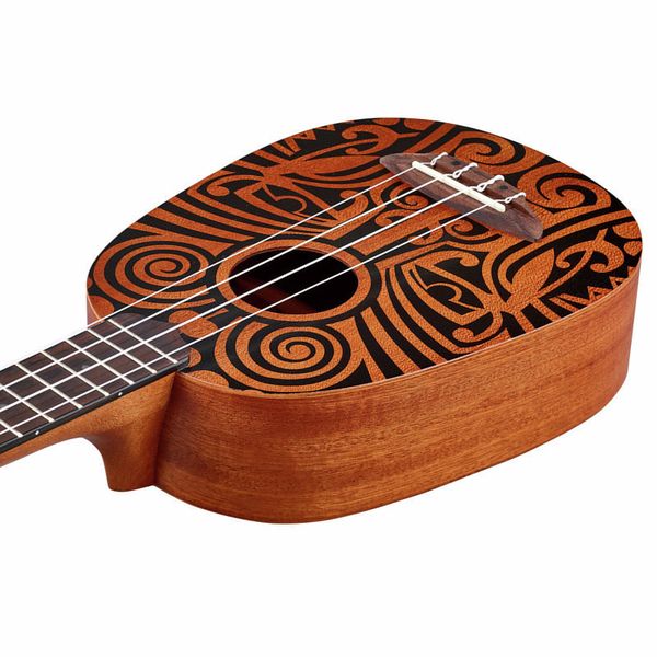 Luna Guitars Uke Tribal Pineapple