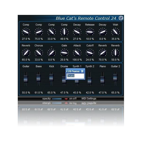 Blue Cat Audio Blue Cat's Remote Control