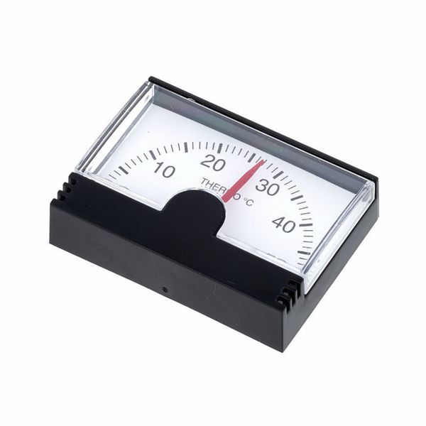 Winomo Auto-Thermometer Stahl klein mit Zeiger für den Kfz-Innenraum  (Schwarz) : : Auto & Motorrad