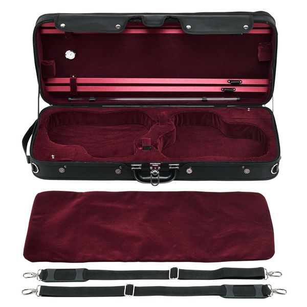 Petz Double Case for 2 Violins B/RD