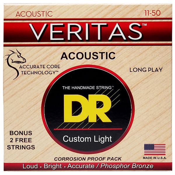 DR Strings Veritas Acoustic VTA-11