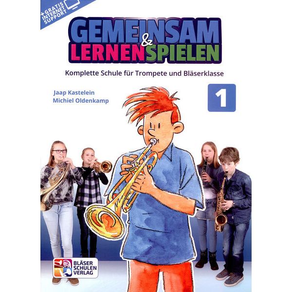 Bläser-Schulen-Verlag Gemeinsam Lernen Trumpet 1