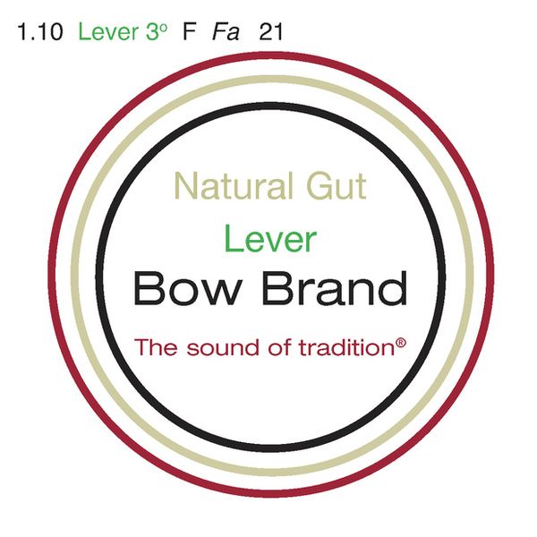Bow Brand NG 3rd F Gut Harp String No.21