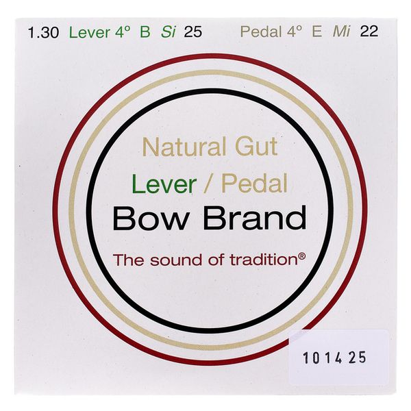 Bow Brand NG 4th B Gut Harp String No.25