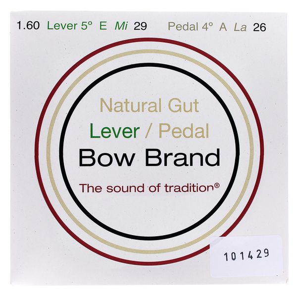 Bow Brand NG 5th E Gut Harp String No.29