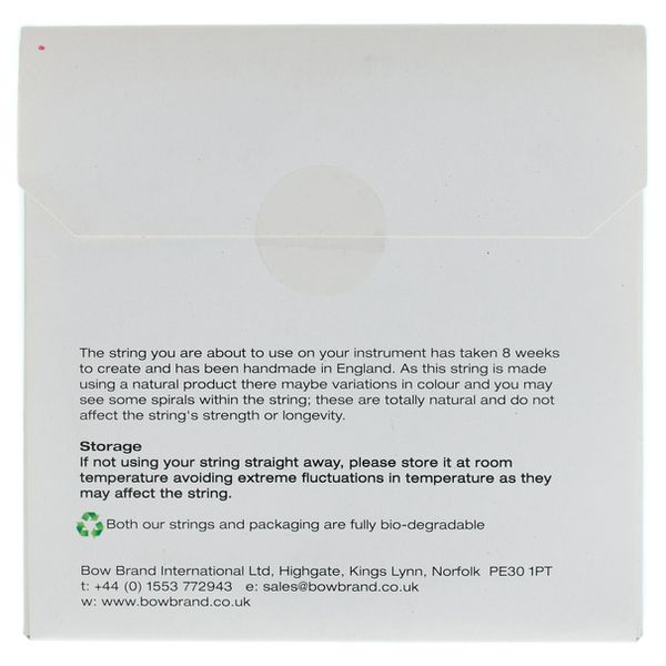 Bow Brand NG 5th A Gut Harp String No.33