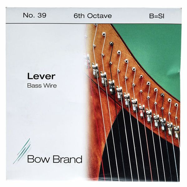 Bow Brand BW 6th B Harp Bass Wire No.39