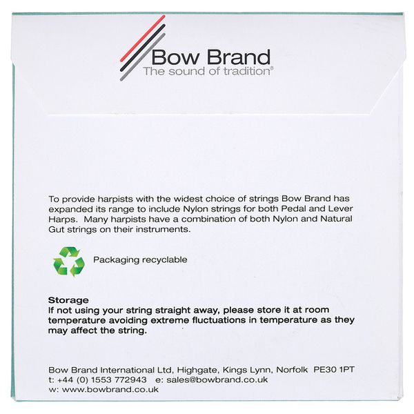 Bow Brand Lever 1st D Nylon String No.2