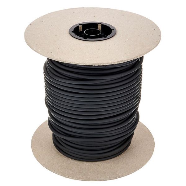 Stairville DMX Cable Roll 5Pin 100m BK
