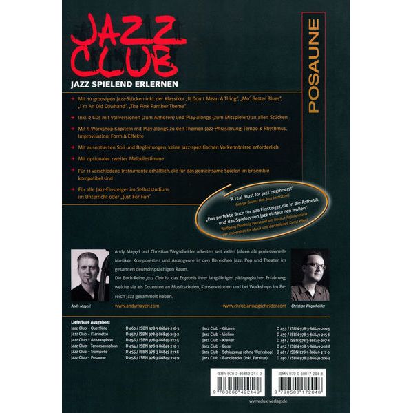 Edition Dux Jazz Club Trombone