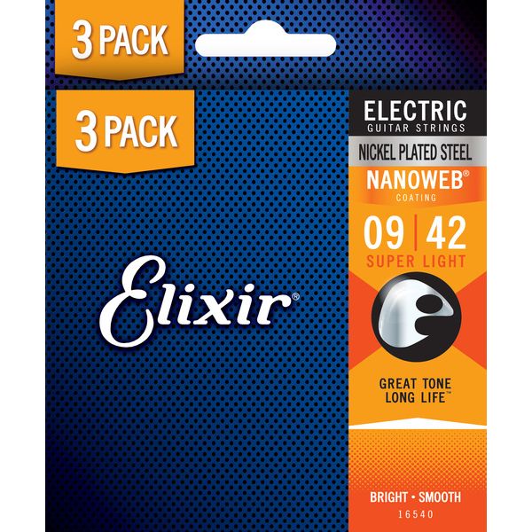 Elixir Nanoweb Super Light 3P