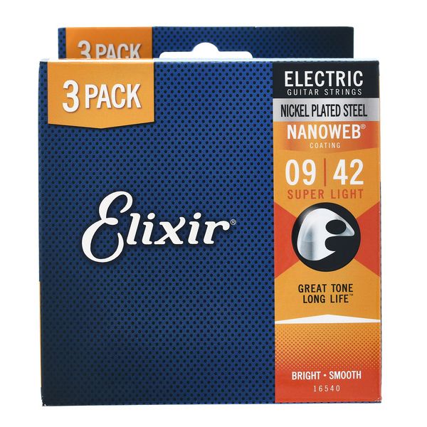 Elixir Nanoweb Super Light 3P