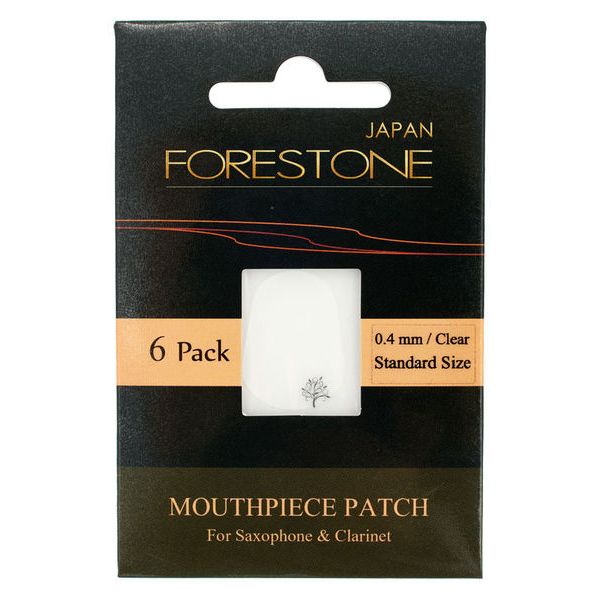 Forestone Mouthpiece Patch Clear Stand.