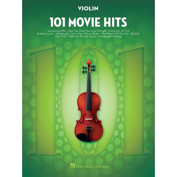 Hal Leonard 101 Movie Hits for Violin