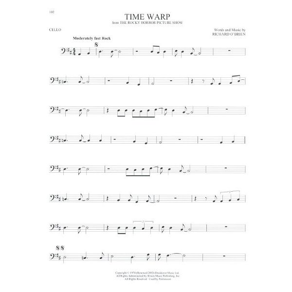 Hal Leonard 101 Movie Hits for Cello